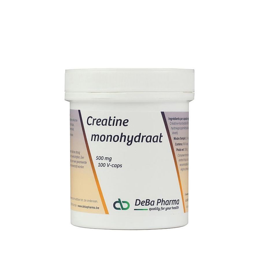 Creatine Monohydraat Caps 100x500mg Deba