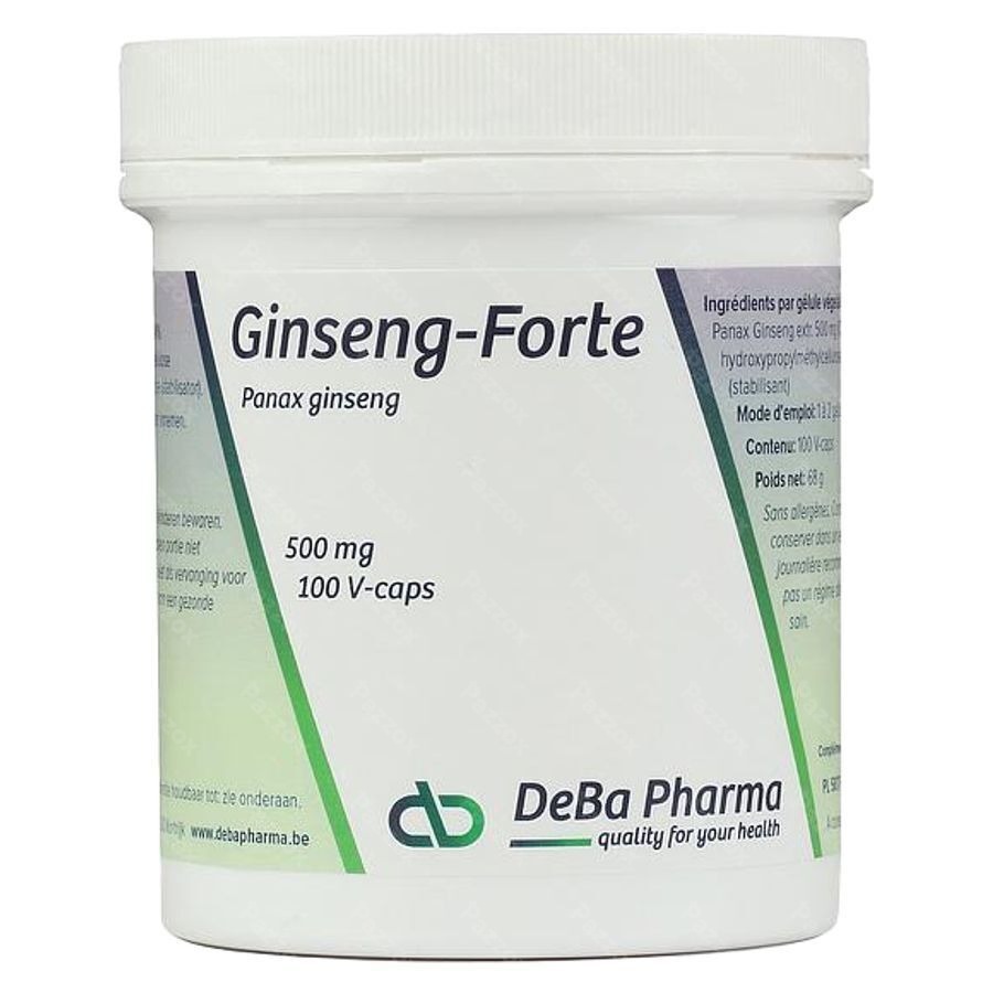 DeBa Ginseng Forte 500mg 100 Tabletten