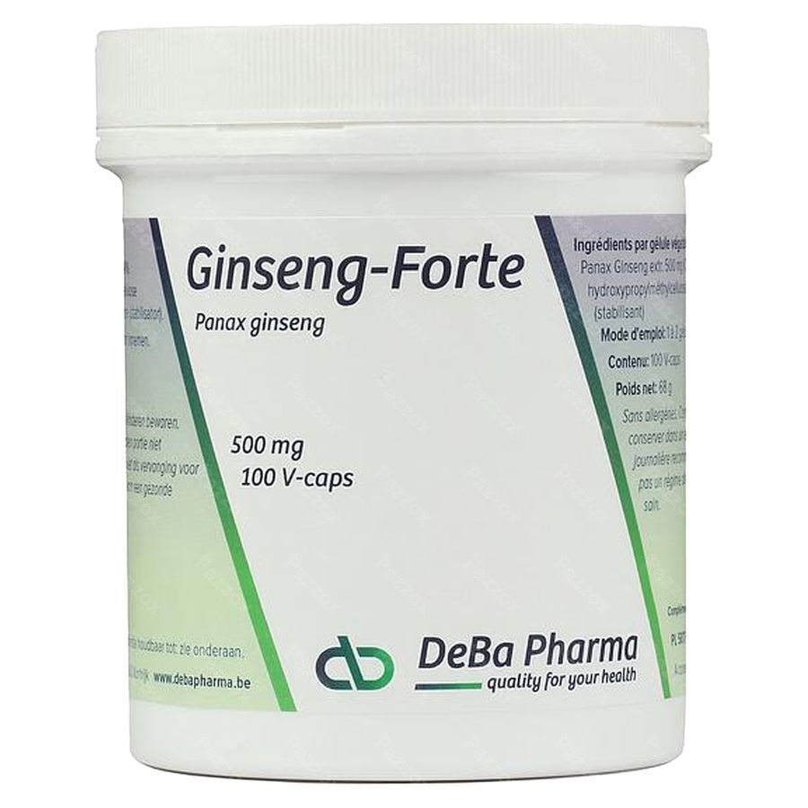 DeBa Ginseng Forte 500mg 100 Tabletten
