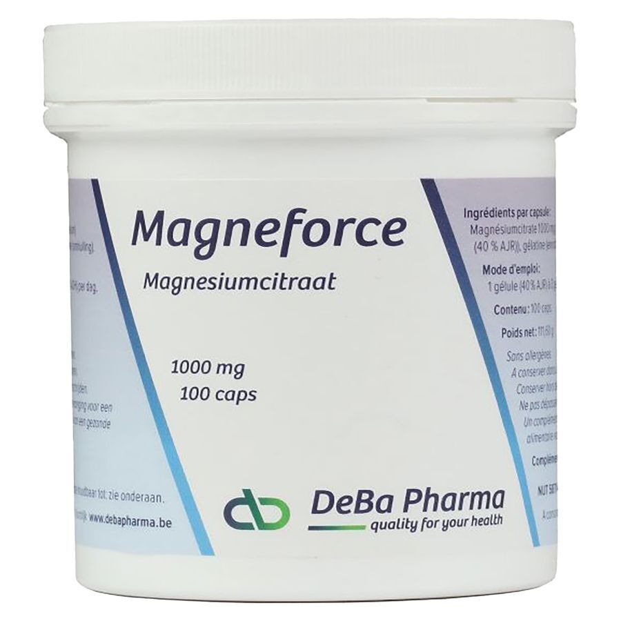 Magneforce Caps 100x1000mg Deba