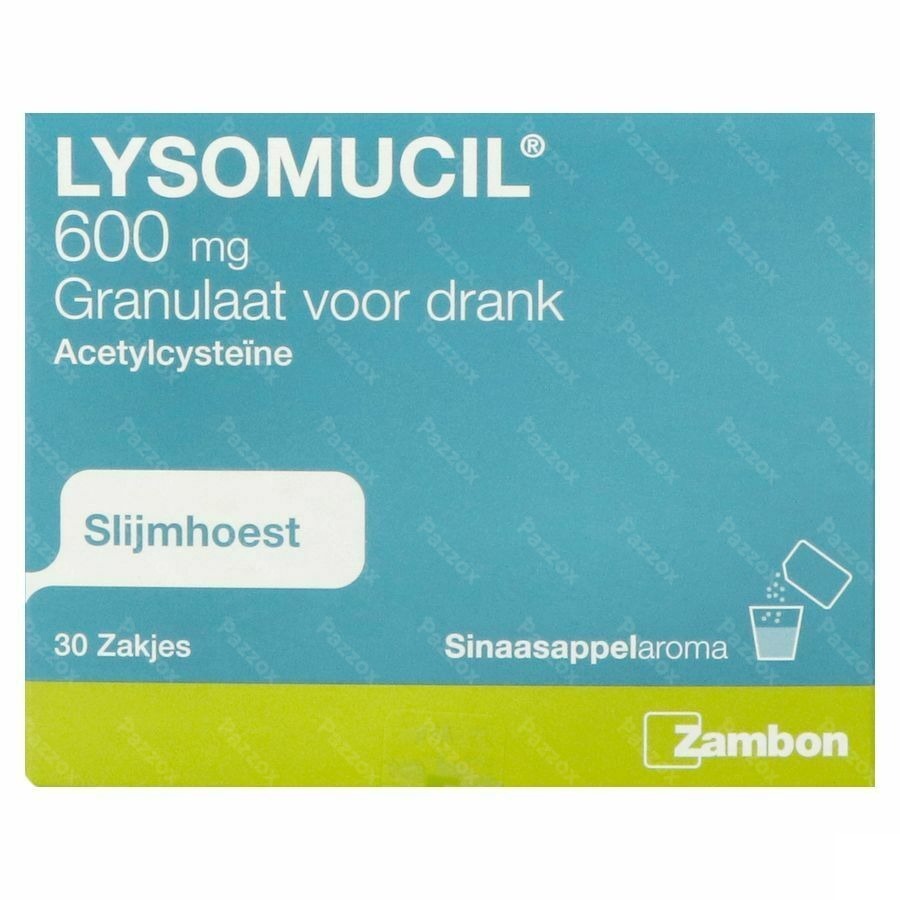 Lysomucil 600 Gran Sach 30 X 600mg