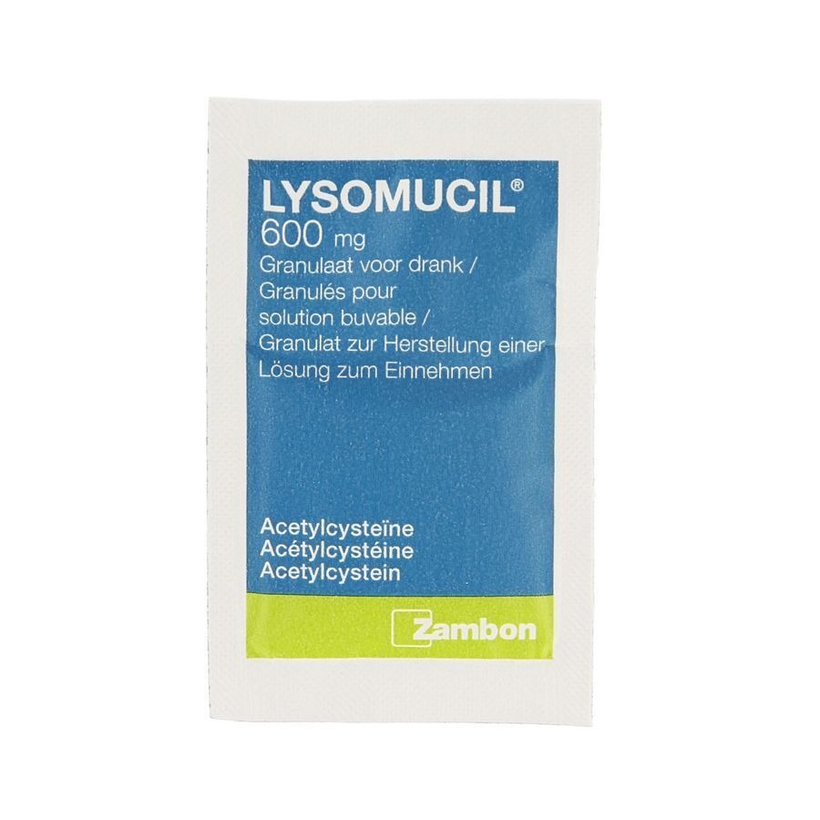 Lysomucil 600mg 60 Zakjes
