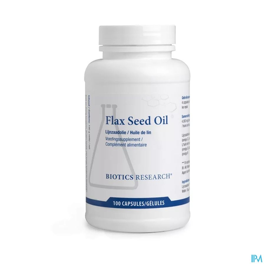 Flax Seed Oil Biotics Caps 100 kopen Pazzox, online apotheek