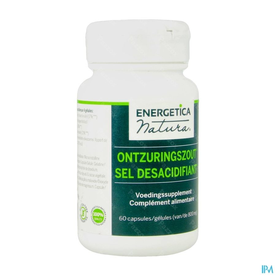 Ontzuringszout Energetica Caps 60