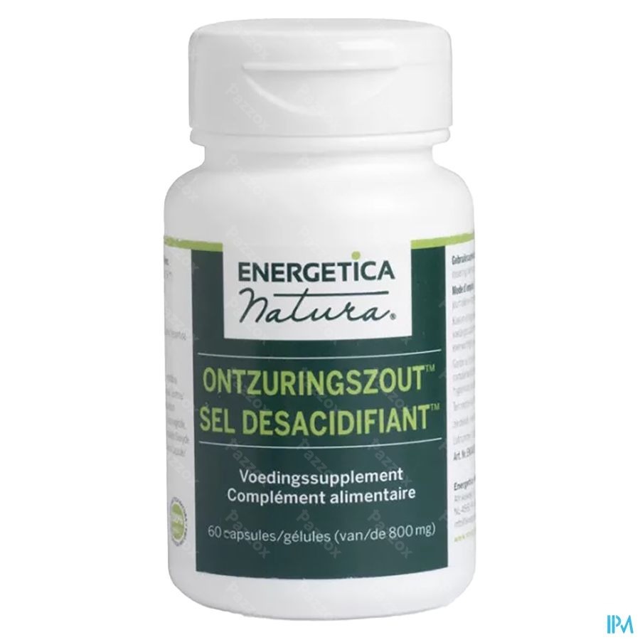 Ontzuringszout Energetica Caps 60