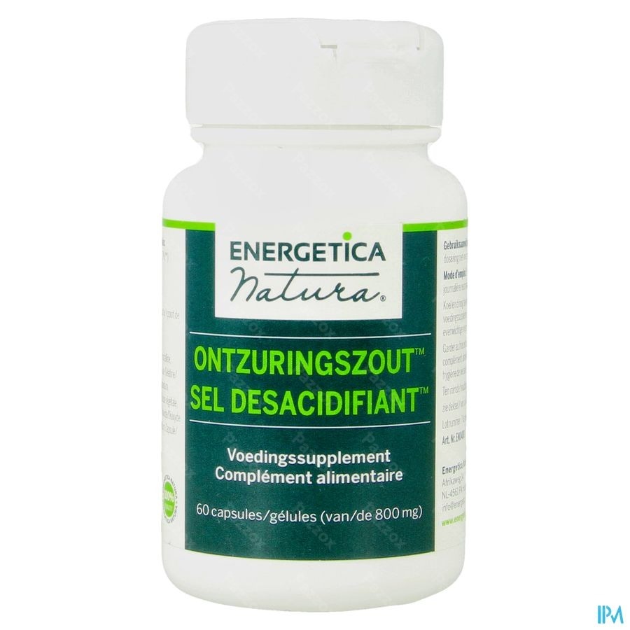 Ontzuringszout Energetica Caps 60