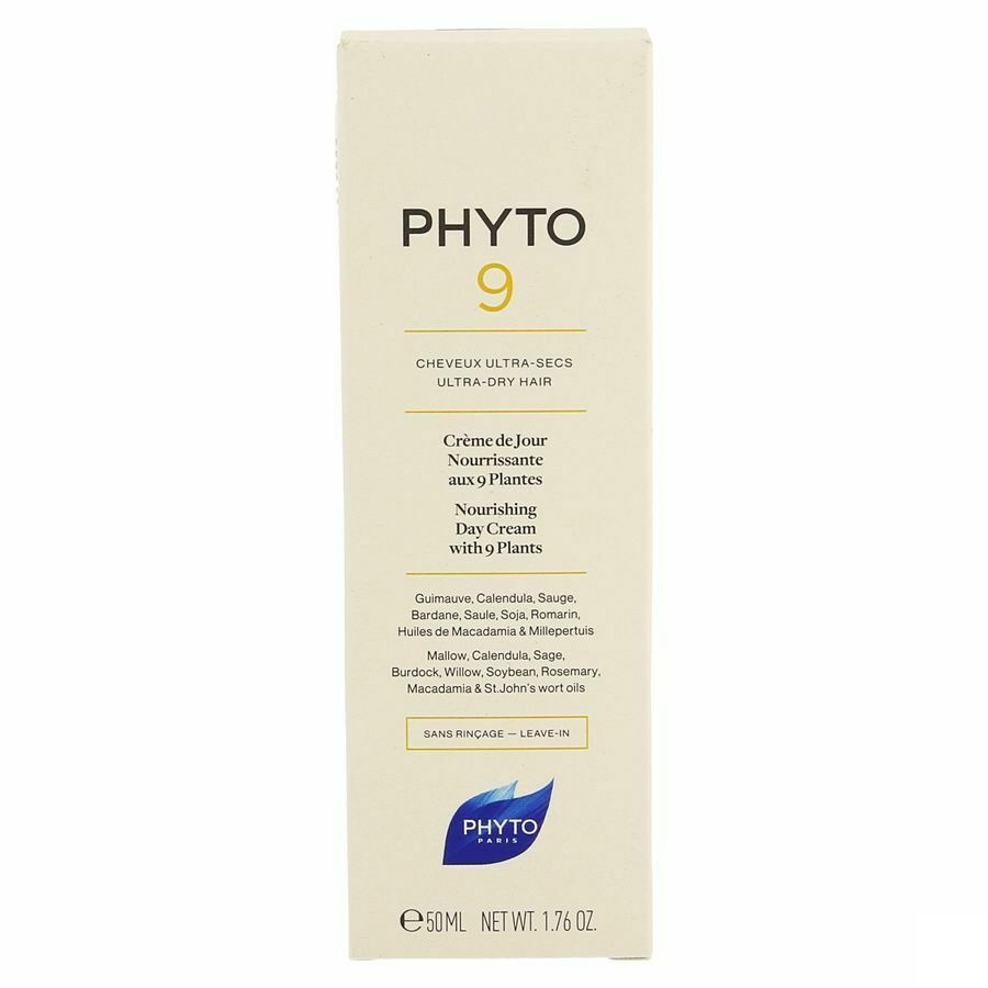 Phyto 9 Dagcrème Extreem Droog Haar 50ml