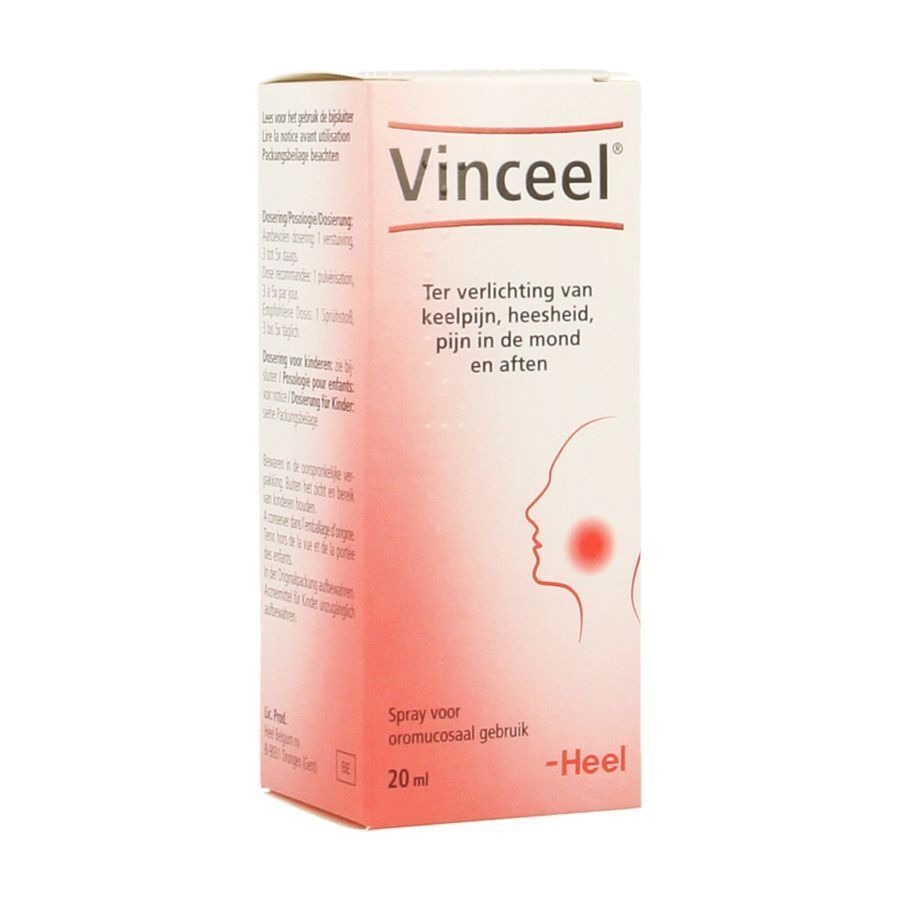 Vinceel Mond-keelspray 20ml Heel