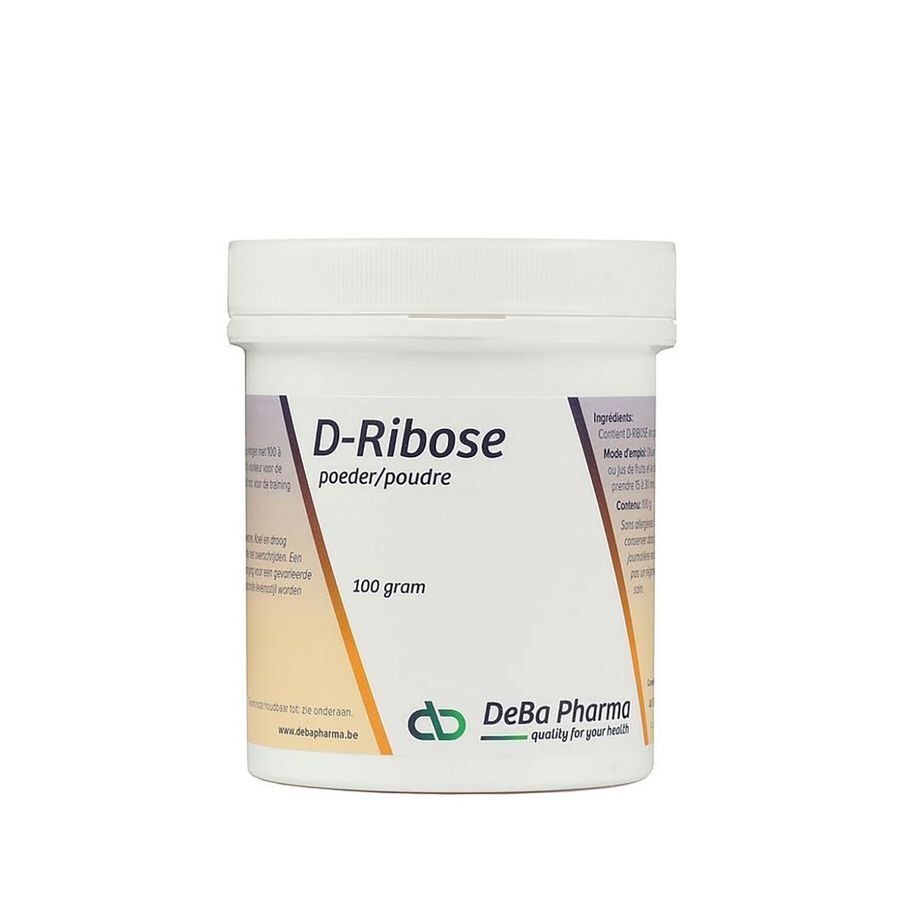 Ribose Pdr Oplosbaar 100g Deba