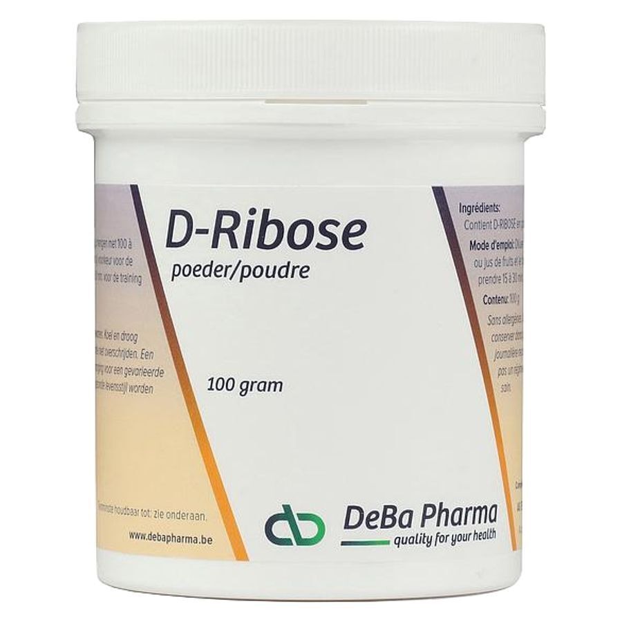 Ribose Pdr Oplosbaar 100g Deba