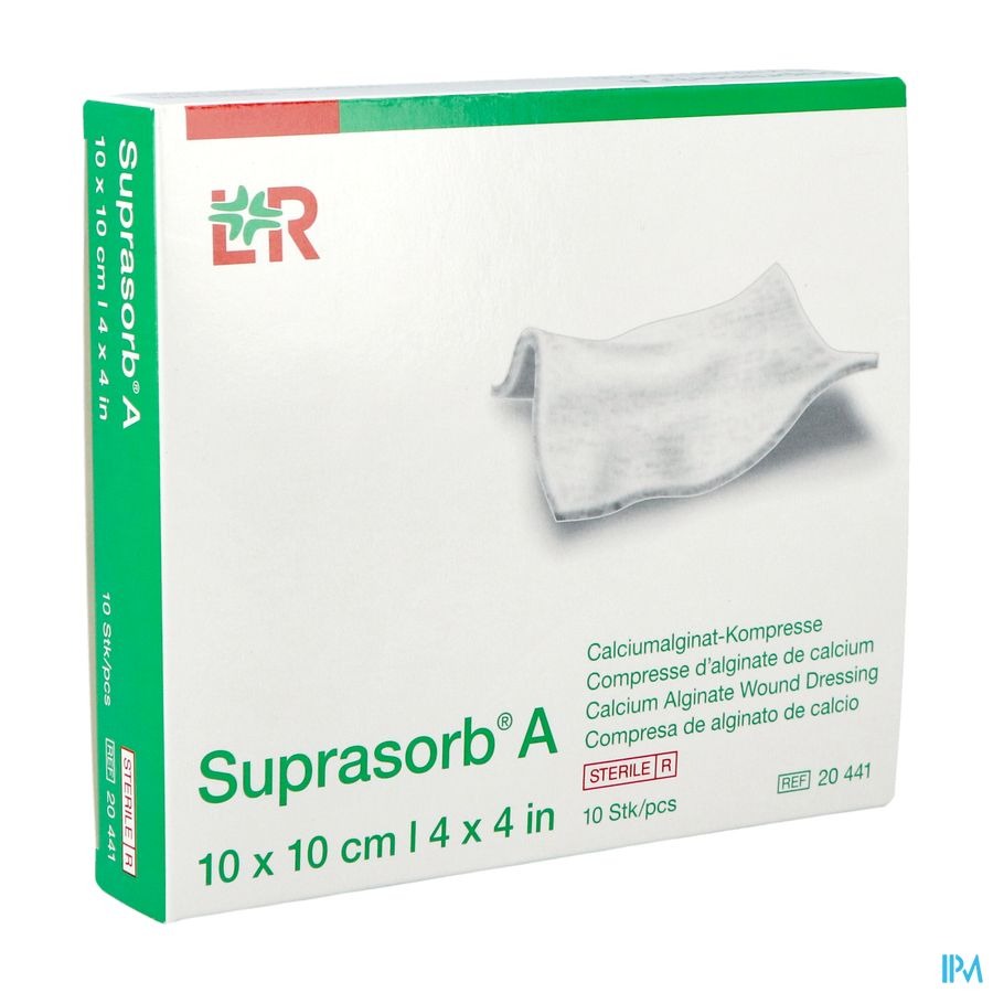Suprasorb A Kp Steriel 10x10cm 10 20441 148148