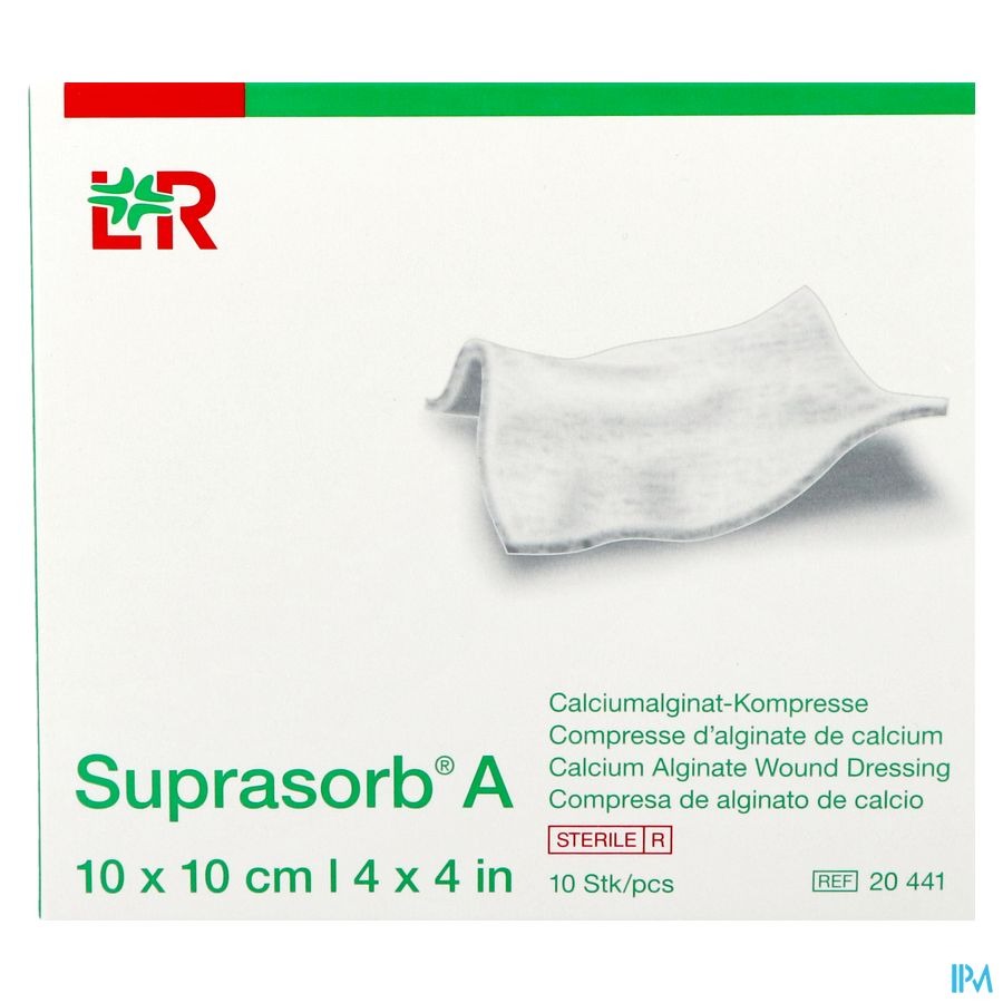 Suprasorb A Kp Steriel 10x10cm 10 20441 148148