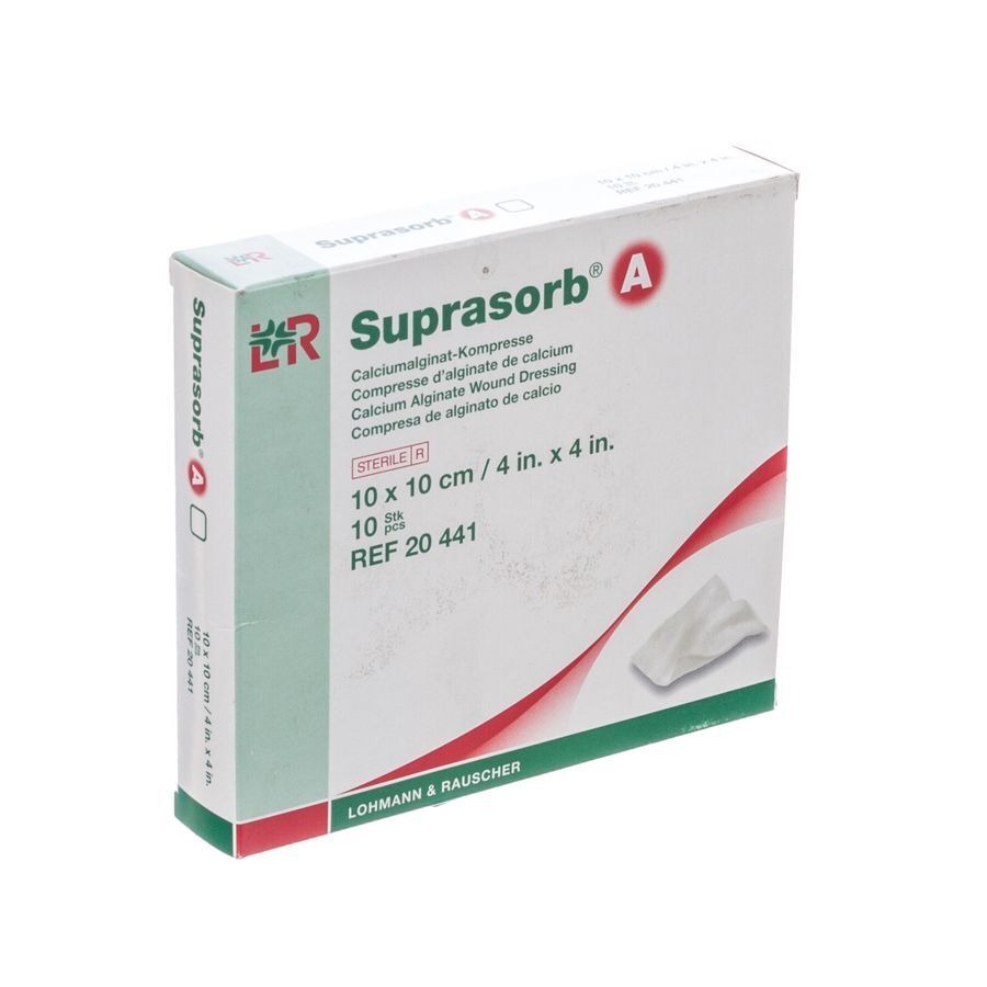 Suprasorb A Kp Steriel 10x10cm 10 20441 148148