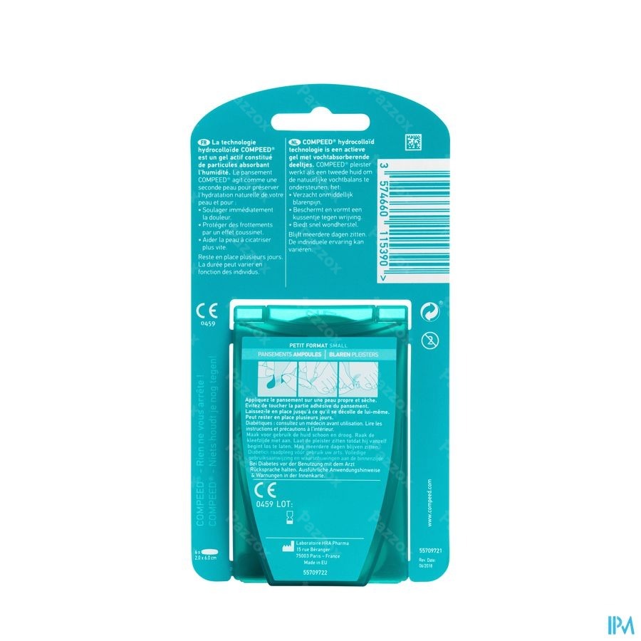 Compeed Pleister Blaren Small 6