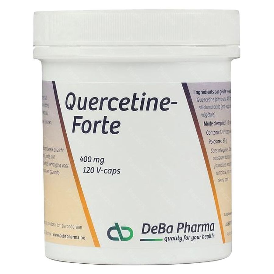 DeBa Pharma Quercetine-forte 120 vegetarische capsules