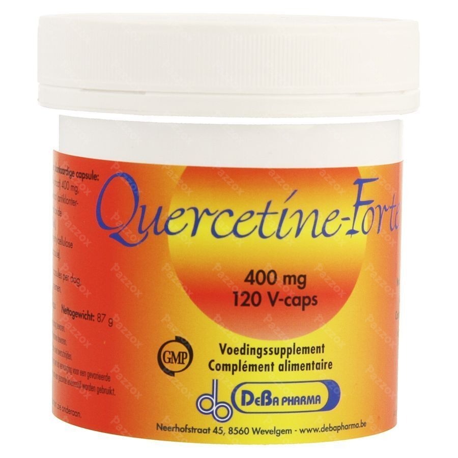 DeBa Pharma Quercetine-forte 120 vegetarische capsules