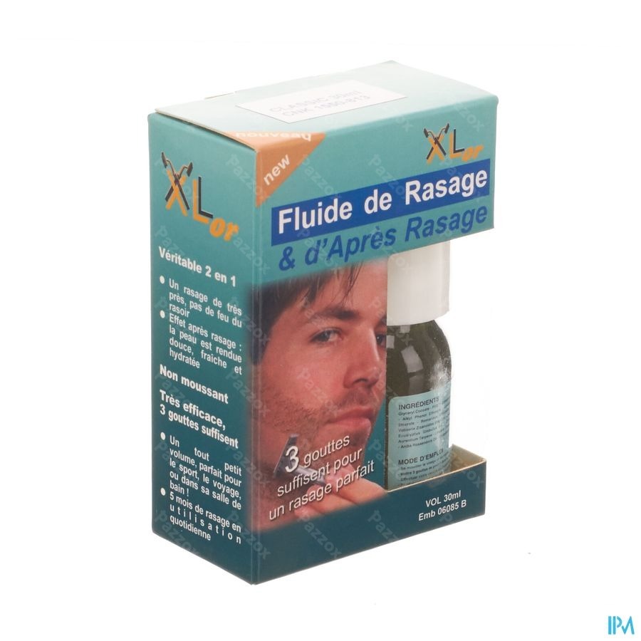 Xlor Scheerfluidum & After Shave 2in1 Classic Met Menthol 30ml