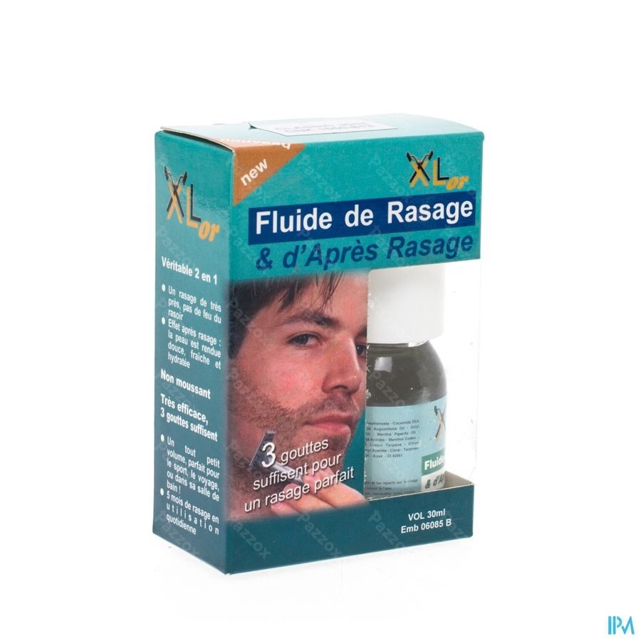 Xlor Scheerfluidum & After Shave 2in1 Classic Met Menthol 30ml