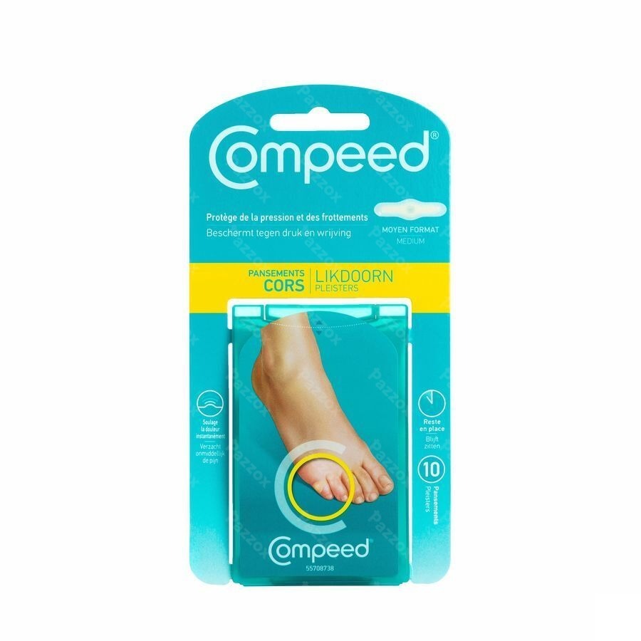 Compeed Pleister Likdoorn Medium 10