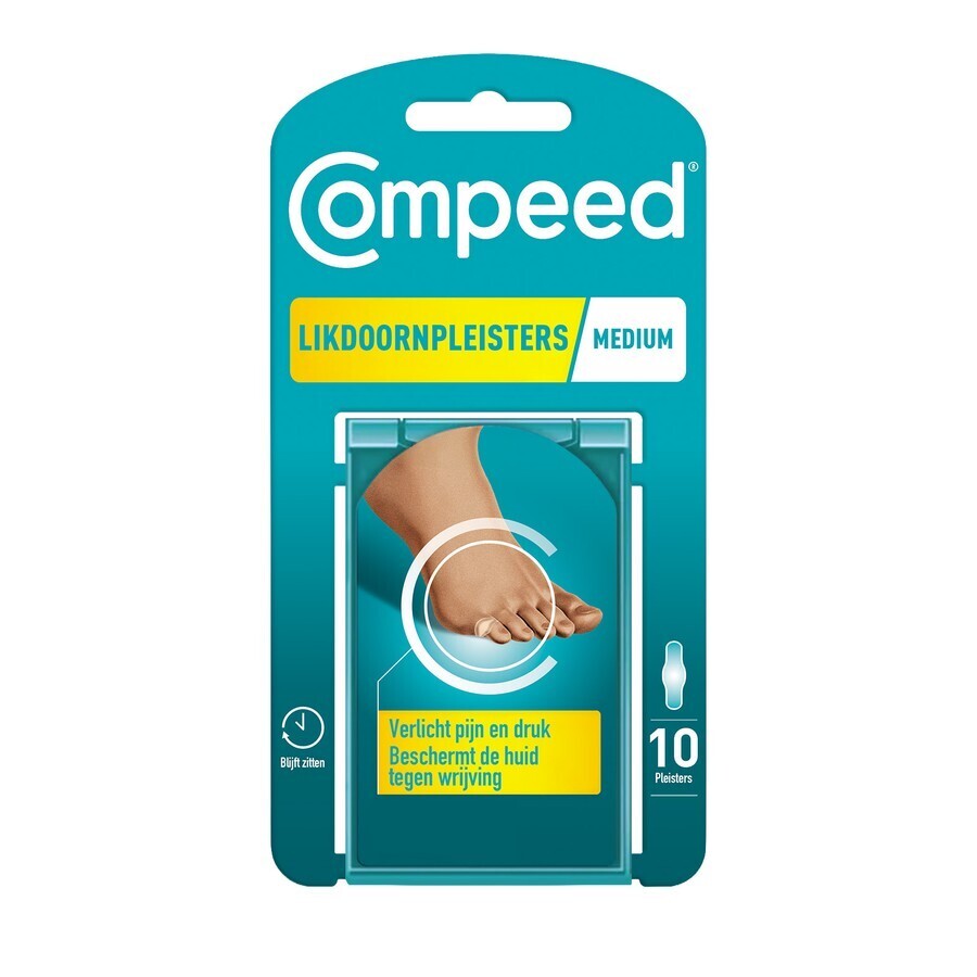 Compeed Pleister Likdoorn Medium 10 afbeelding