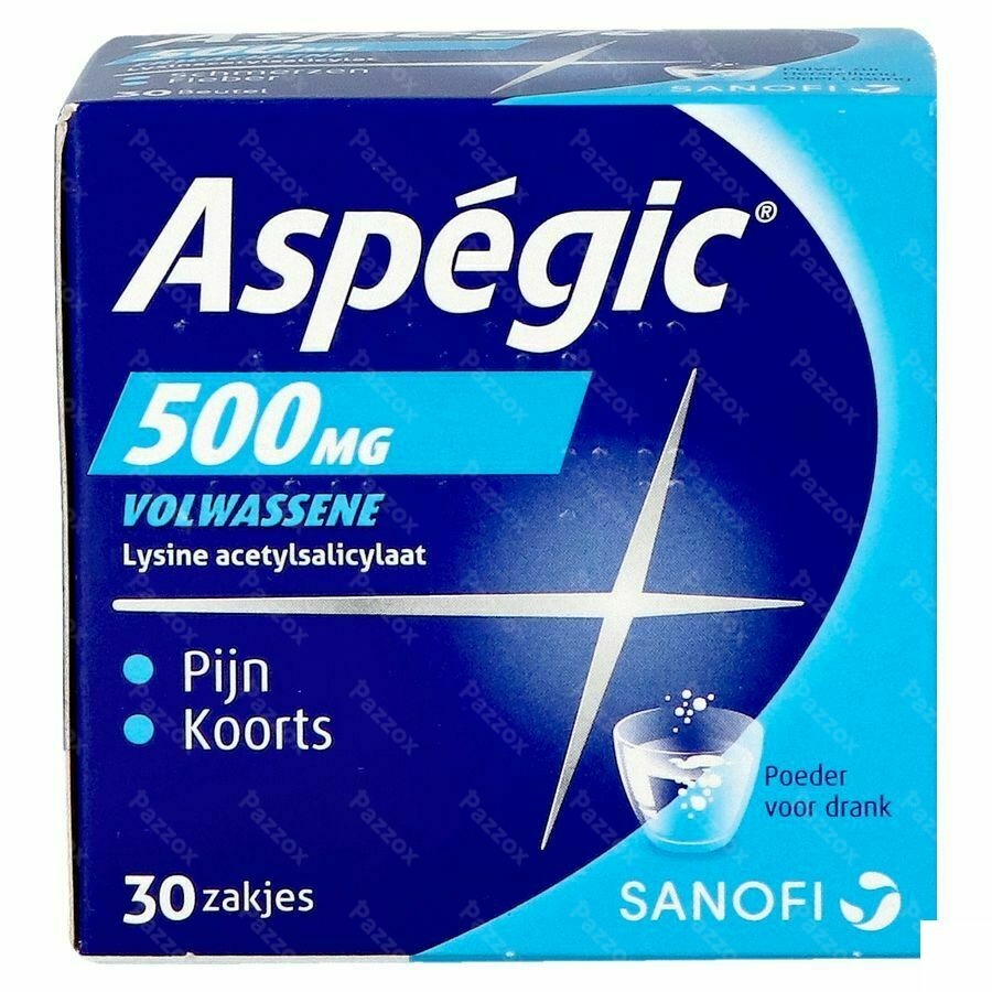 Aspegic 500 Pulv 30x 500mg