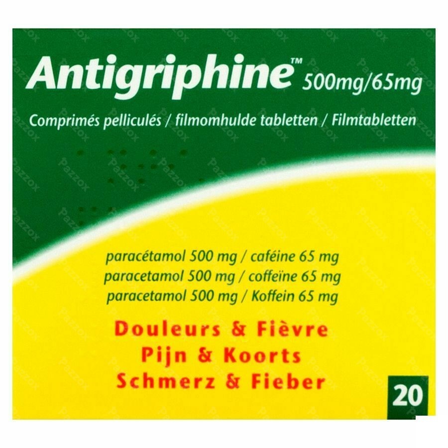 Antigriphine Comp 20 X 500mg