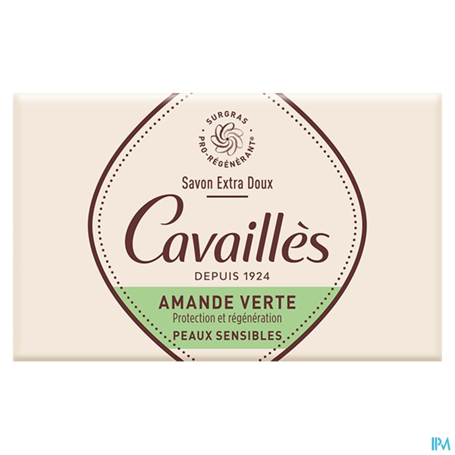 Roge Cavailles Zeep Overv.xtr Zacht Gr.amand. 150g