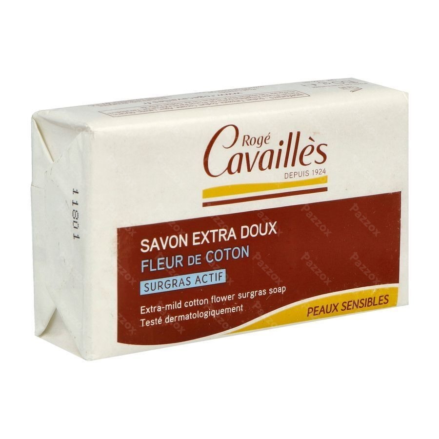 Roge Cavailles Zeep Overv.xtr Zacht Katoenbl. 150g