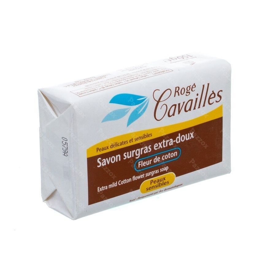 Roge Cavailles Zeep Overv.xtr Zacht Katoenbl. 150g
