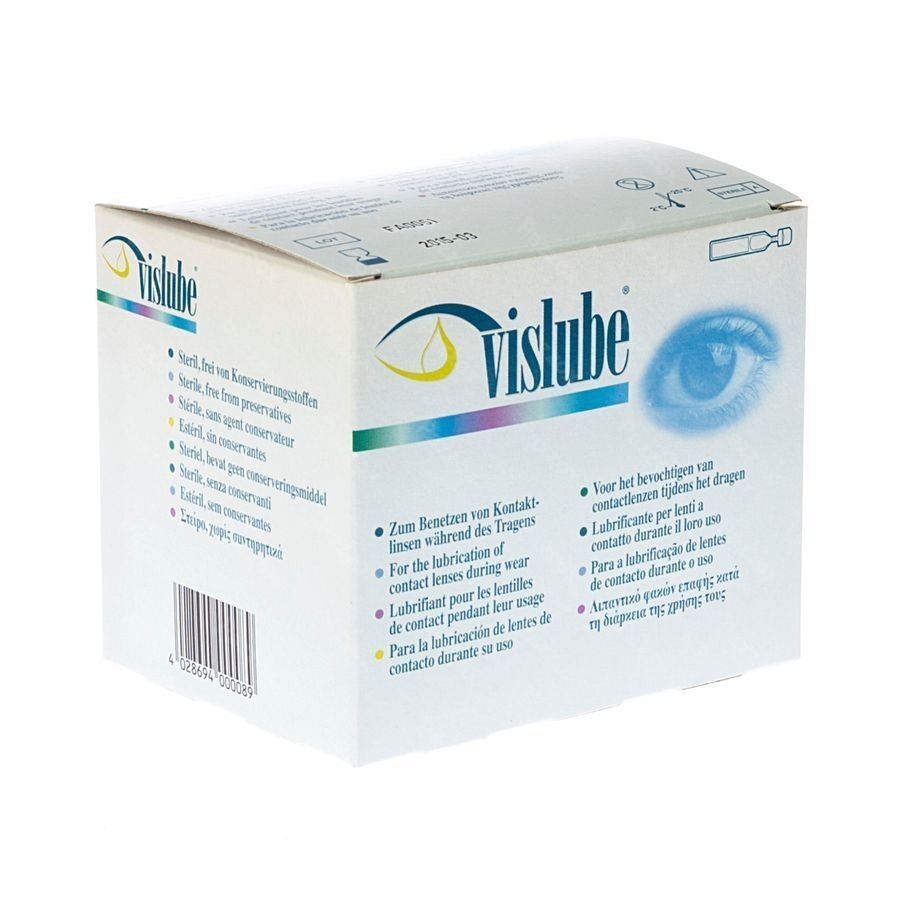 Vislube Uni-dosis Ster 60x0,3ml