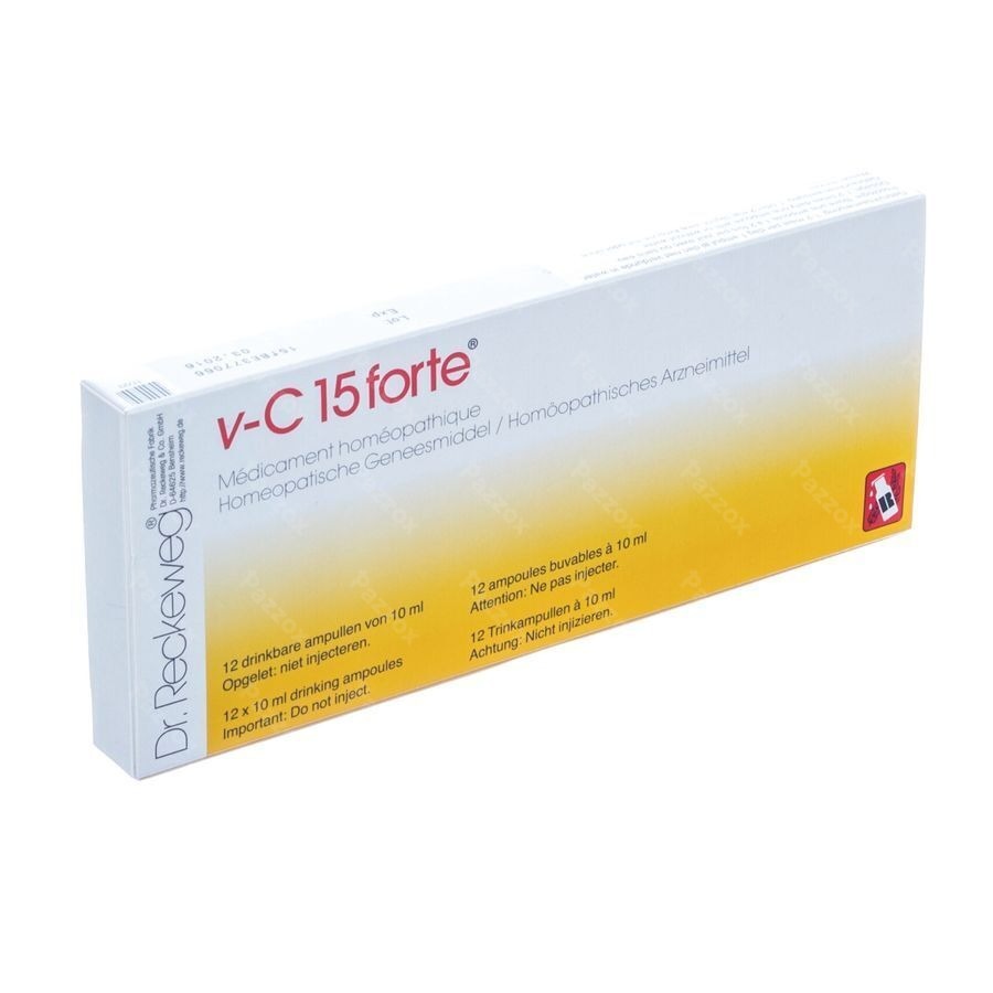 Reckeweg Dr. V-c 15 Fort Amp 12x10ml