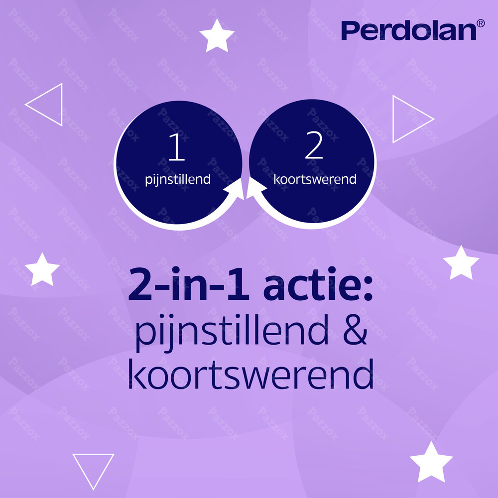 Perdolan Volwassenen Zetpillen 12x500mg
