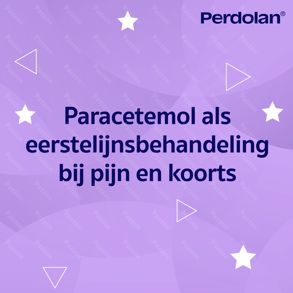 Perdolan Volwassenen Zetpillen 12x500mg