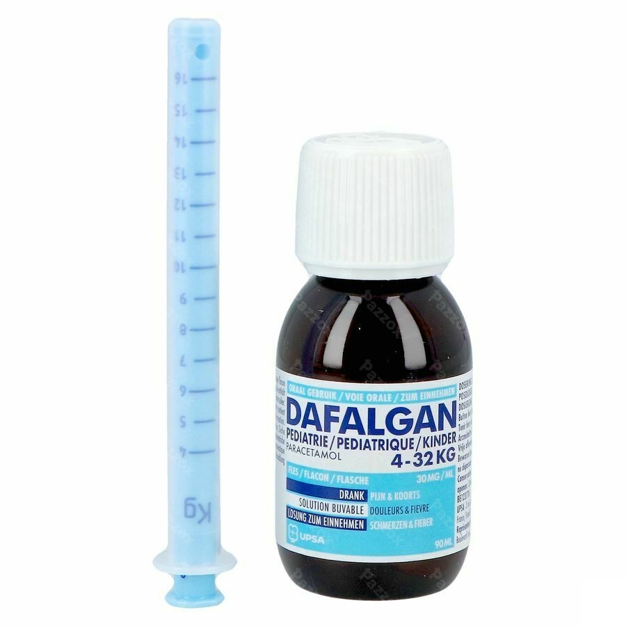 Dafalgan Pediatrie 30mg/ml Siroop 90ml