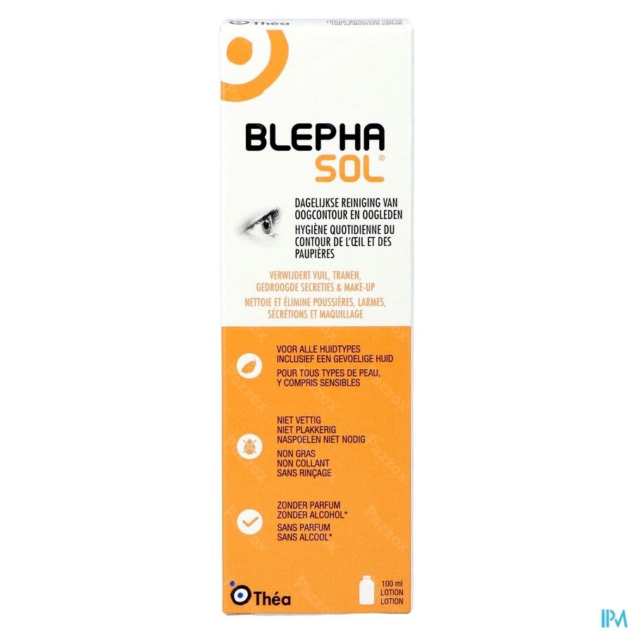 Blephasol Reinigingslotion Steriel Oogleden 100ml