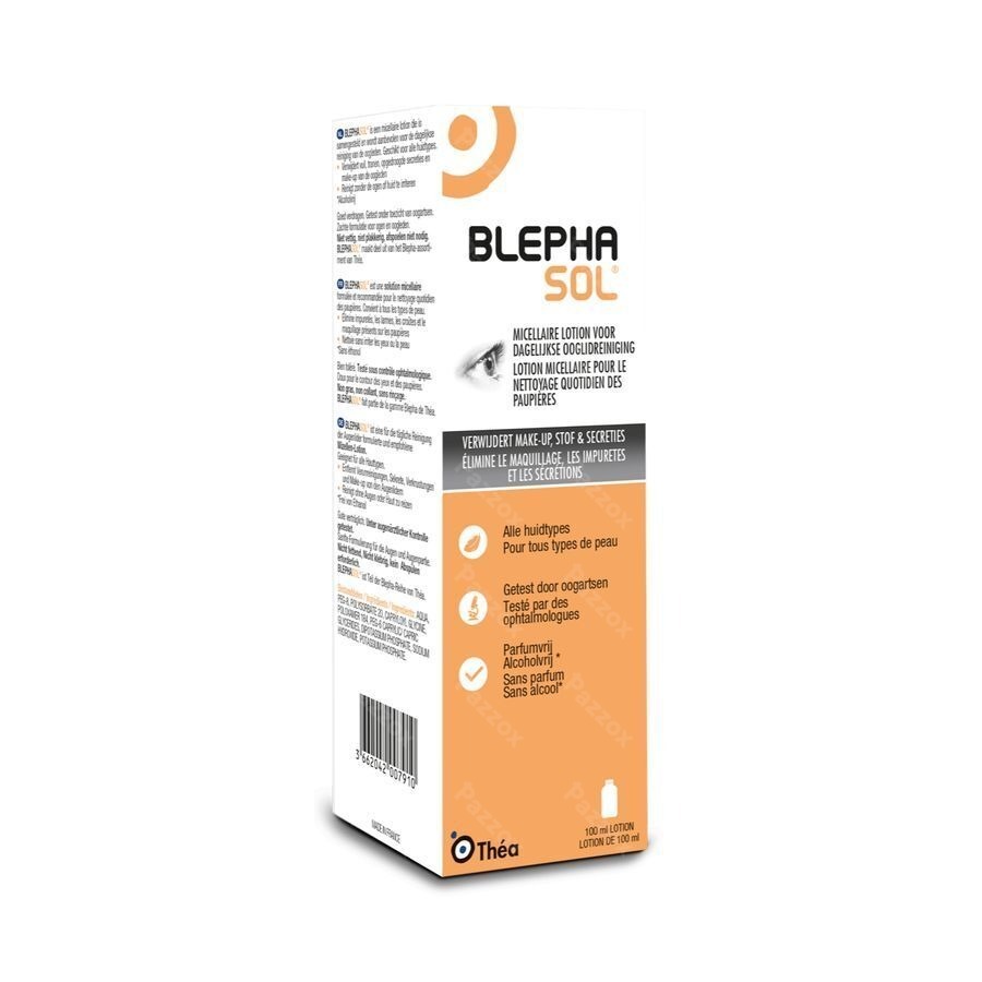 Blephasol Reinigingslotion Steriel Oogleden 100ml