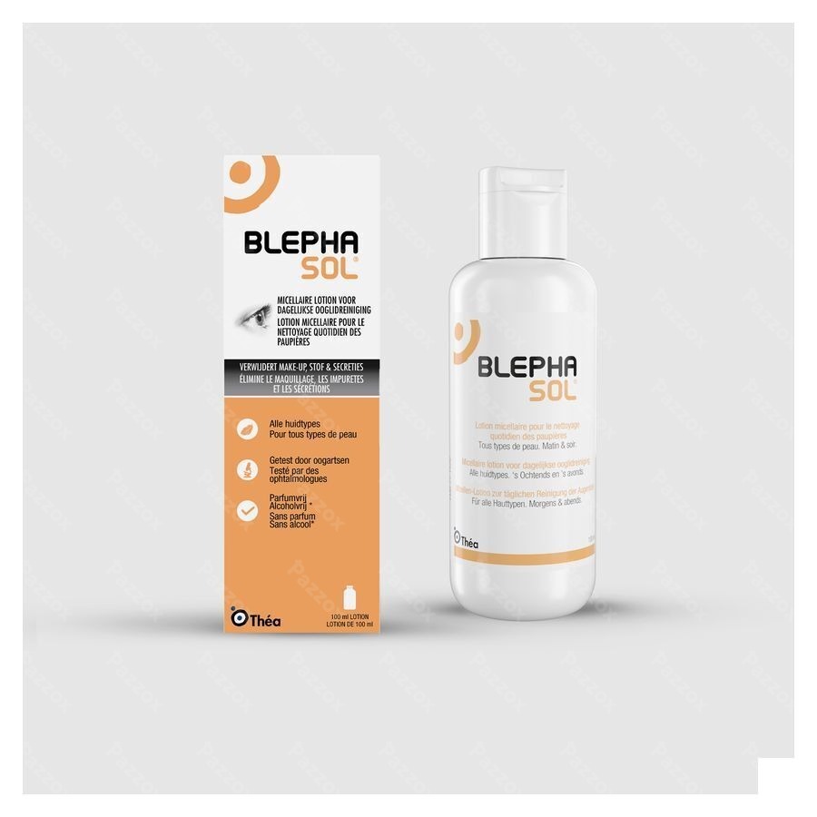 Blephasol Reinigingslotion Steriel Oogleden 100ml