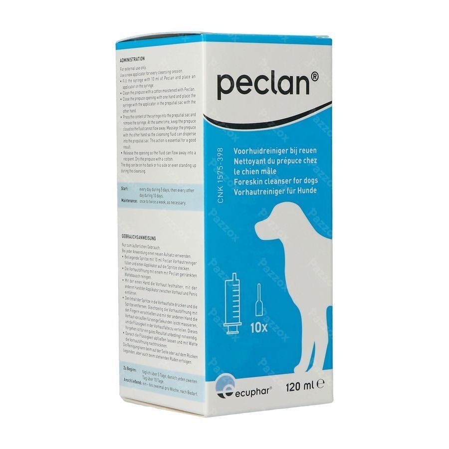Peclan Oplossing Hydro Alcohol. 120ml
