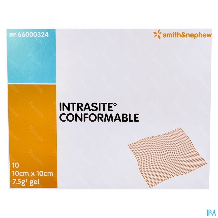 Intrasite Confor. Kp+gel 10x10cm 10 66000324