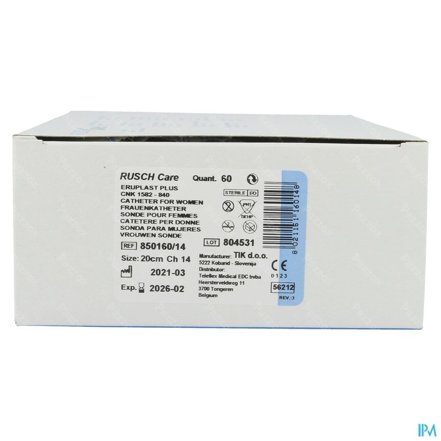 Ruschcare Eruplast Plus Women Ch14 20cm 60 850160