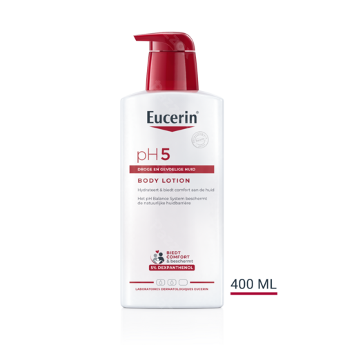 Eucerin pH5 Bodylotion Droge en Gevoelige Huid Pompfles 400ml