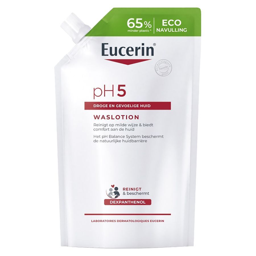 Eucerin pH5 Waslotion Droge en Gevoelige Huid Navulling 400ml
