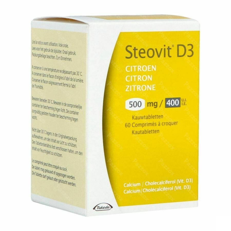 Steovit D3 500mg/400ie Comp 60