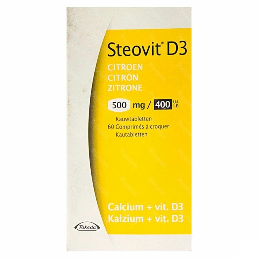 Steovit D3 500mg/400ie Comp 60