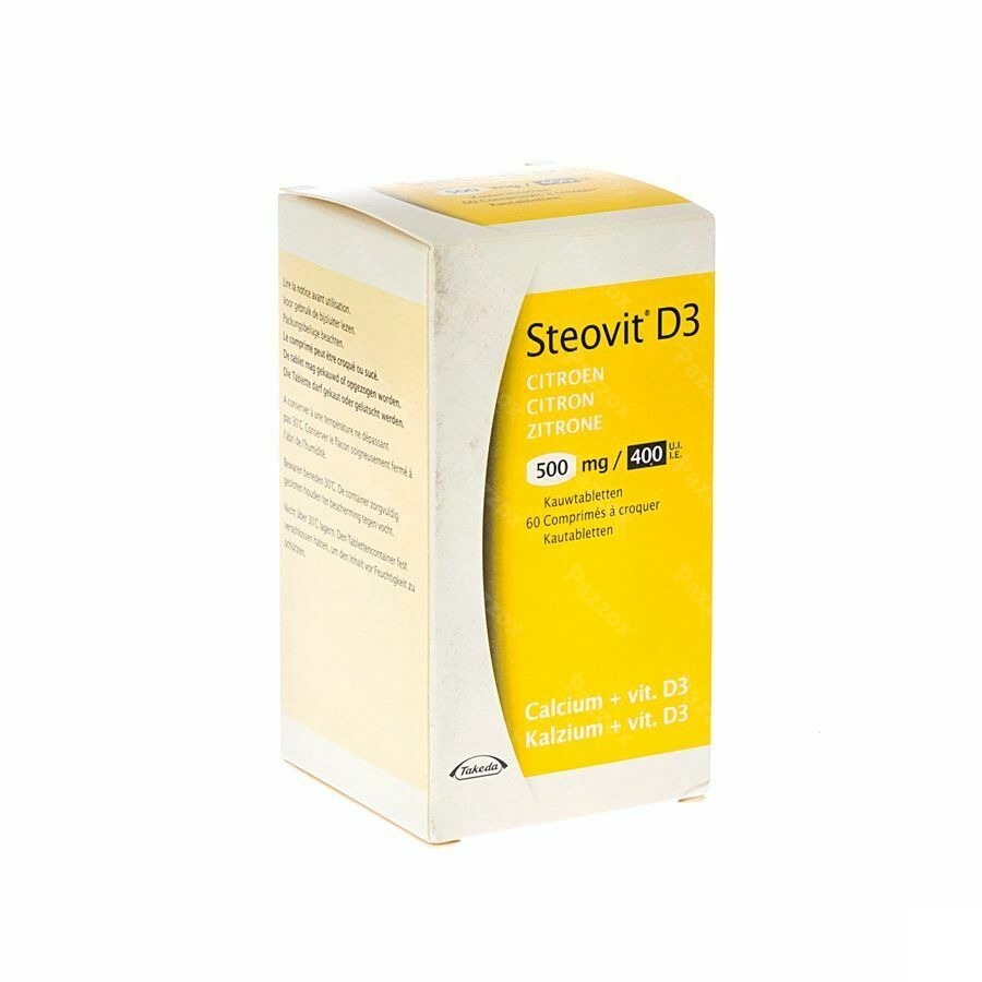 Steovit D3 500mg/400ie Comp 60
