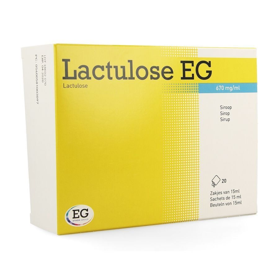 Lactulose EG Sach Sir 20X15Ml670/Ml