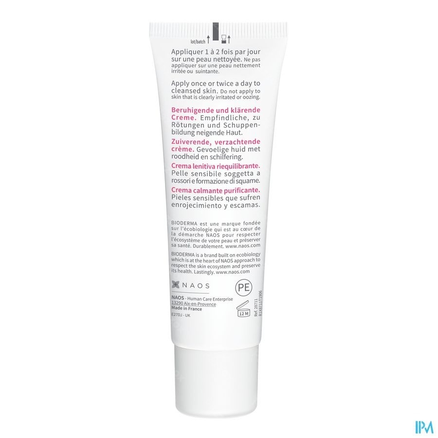 Bioderma Sensibio Ds+ Crème Gevoelige Huid 40ml