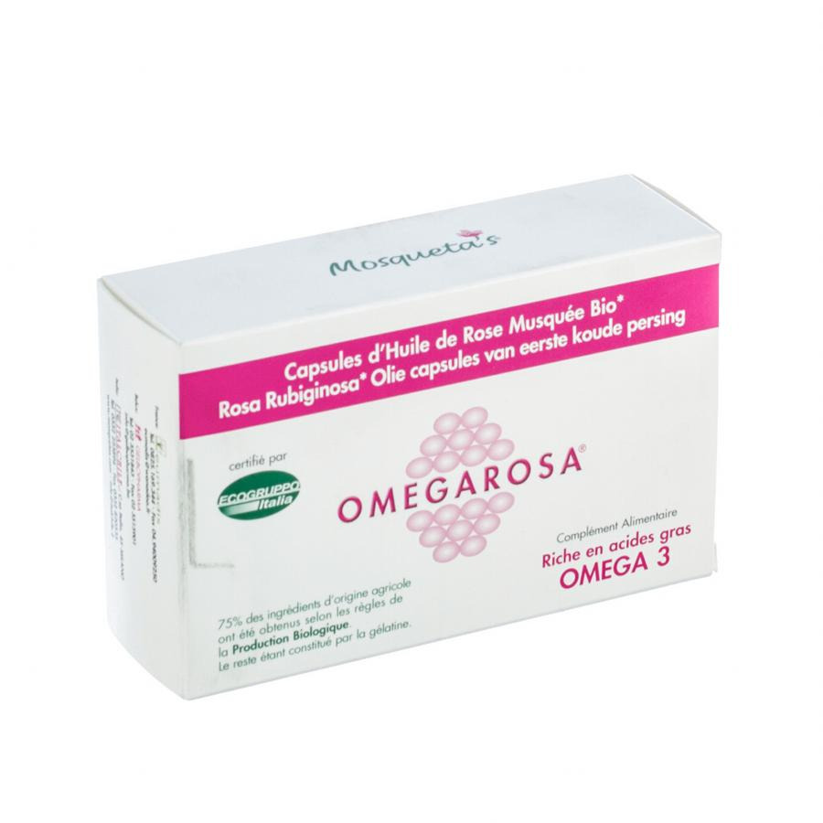 Mosquetas Rose Omegarosa Rozenolie Bio Caps 60