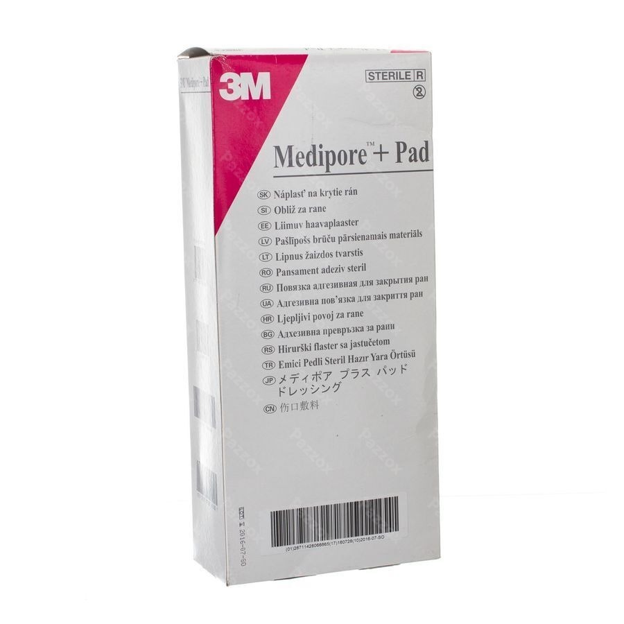 Medipore + Pad 3m 10x25,0cm 25 3571e