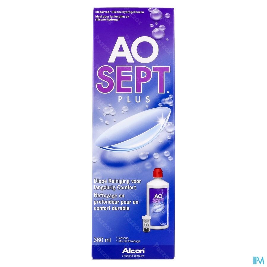 Aosept Plus Alle Lenzen 360ml